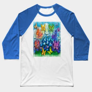 Bluebonnet n Pixies Baseball T-Shirt